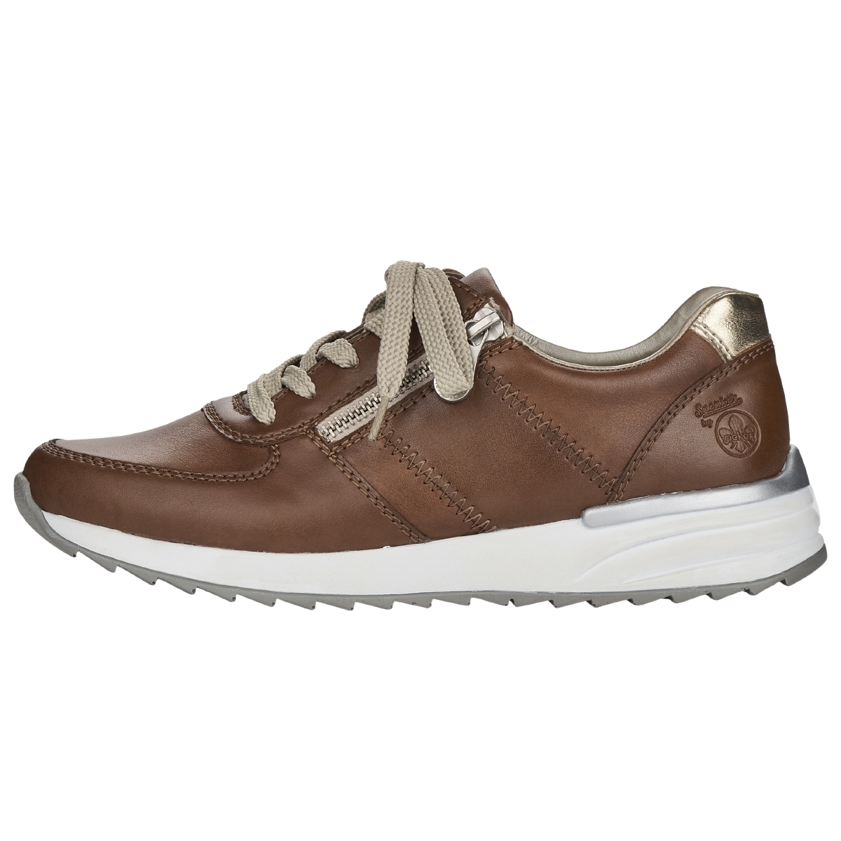 Rieker N8024 Sneaker Low braun