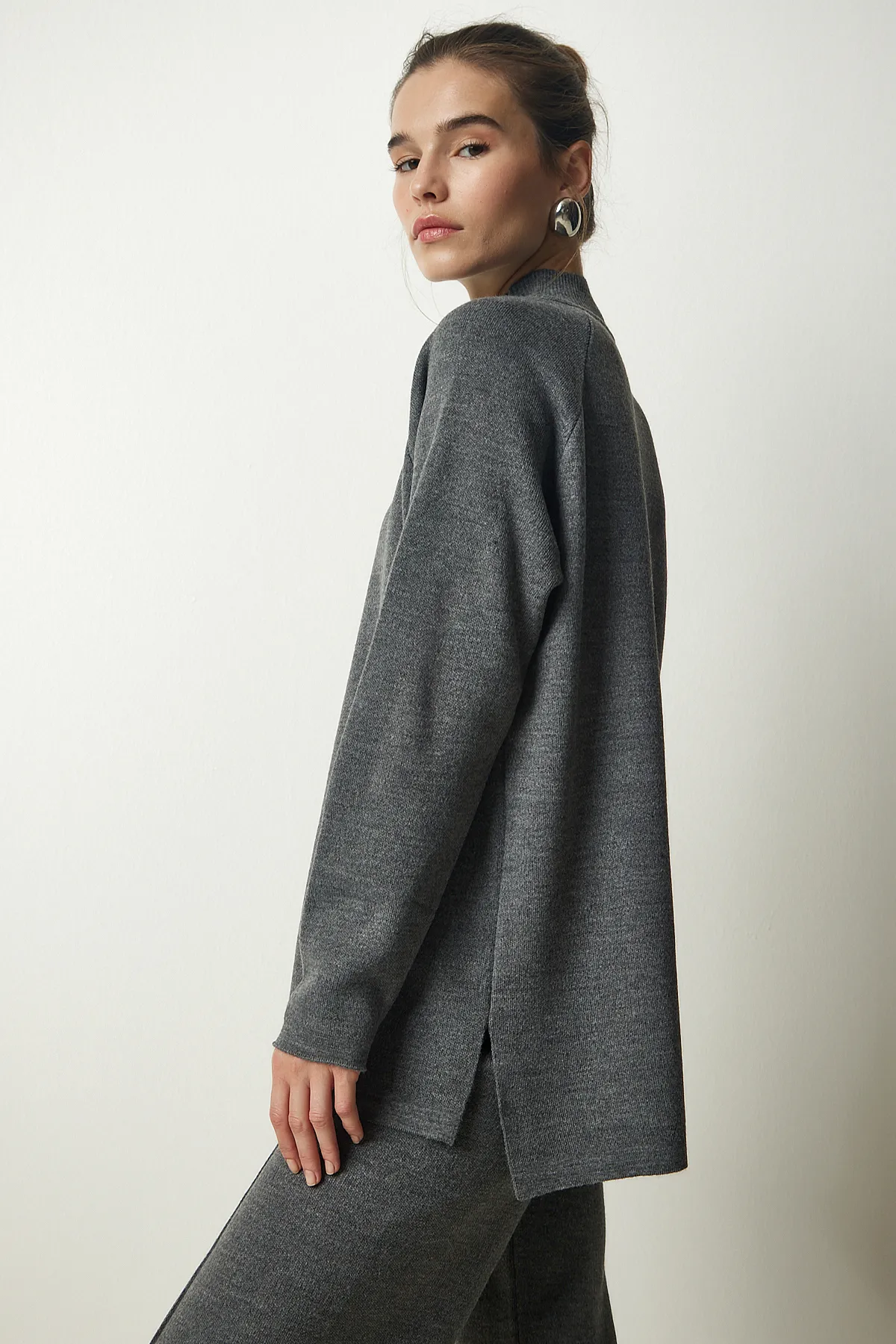 Happiness İstanbul  Zweiteiler - Grau - Regular Fit