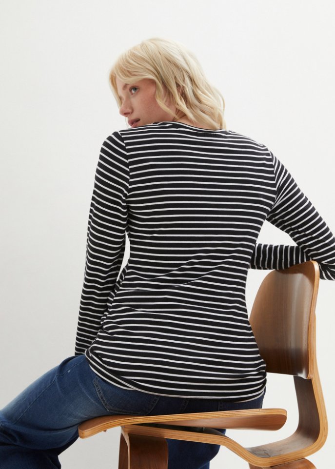 Umstandsshirt mit Bio-Baumwolle