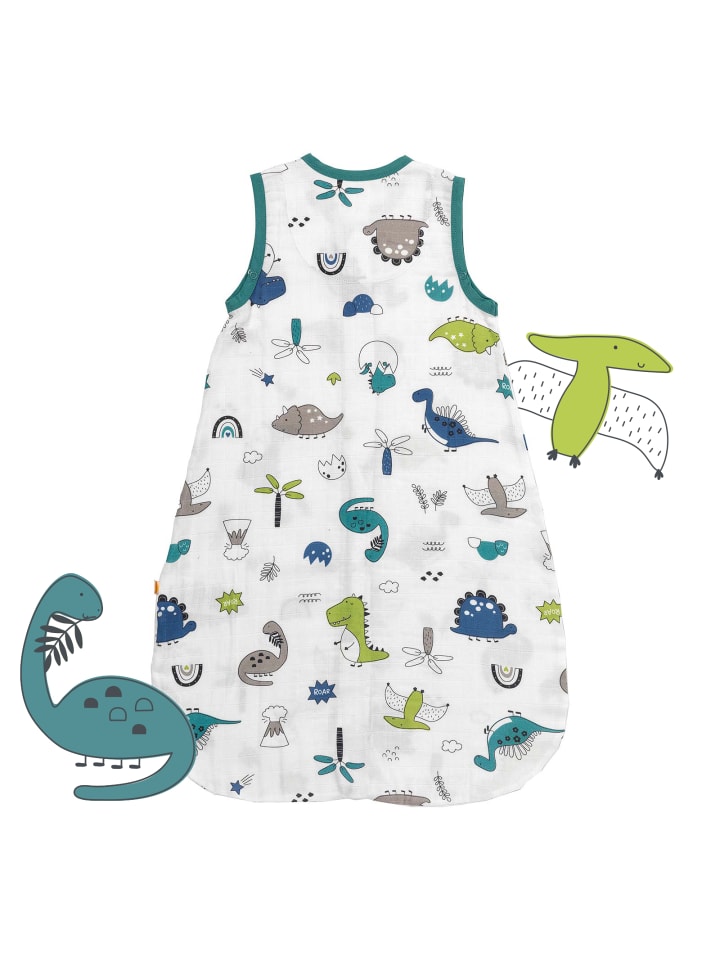 Schlummersack Musselin Babyschlafsack, 0.5 TOG in Petrol günstig kaufen