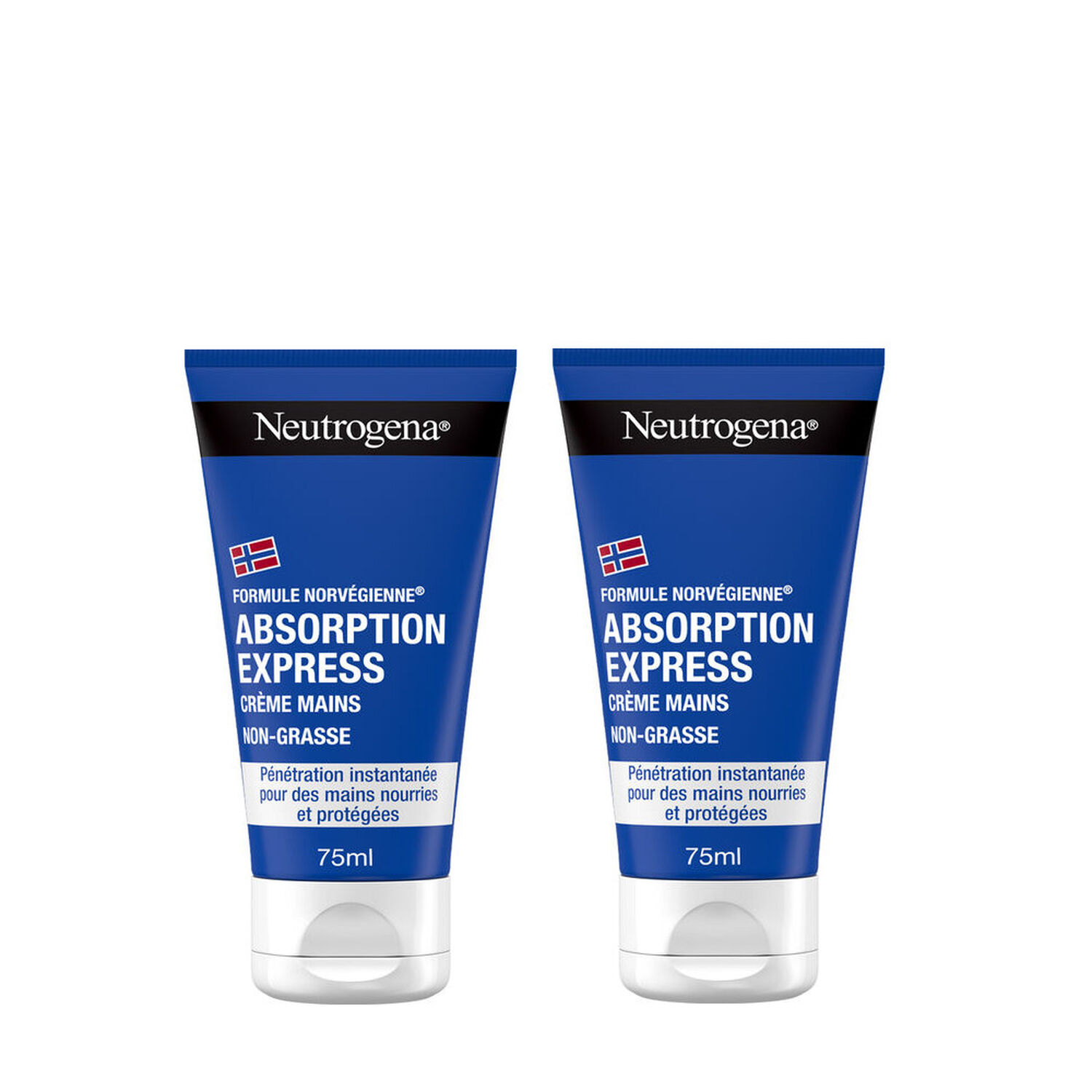 Neutrogena Crème mains NEUTROGENA® Duo Crème Mains Absorbtion Express 2 x 75 ml