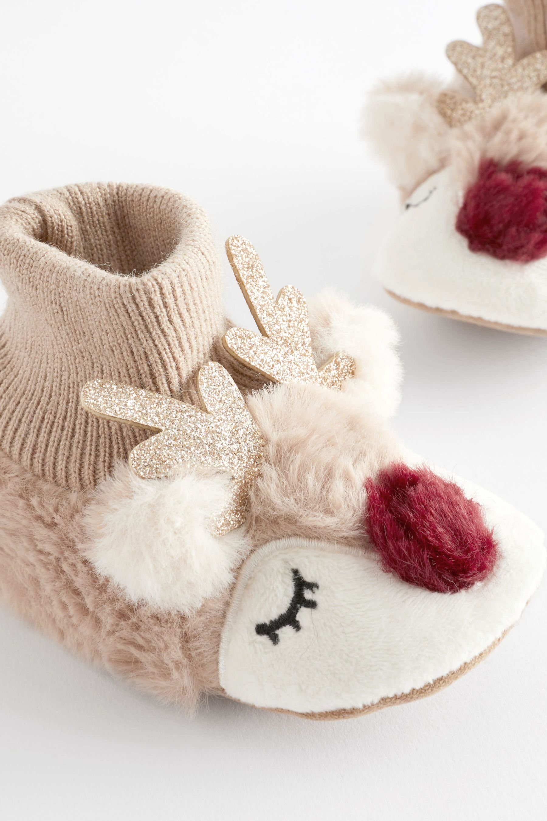Next Baby-Stiefelchen Weihnachten/Rentier Babystiefel (1-tlg)