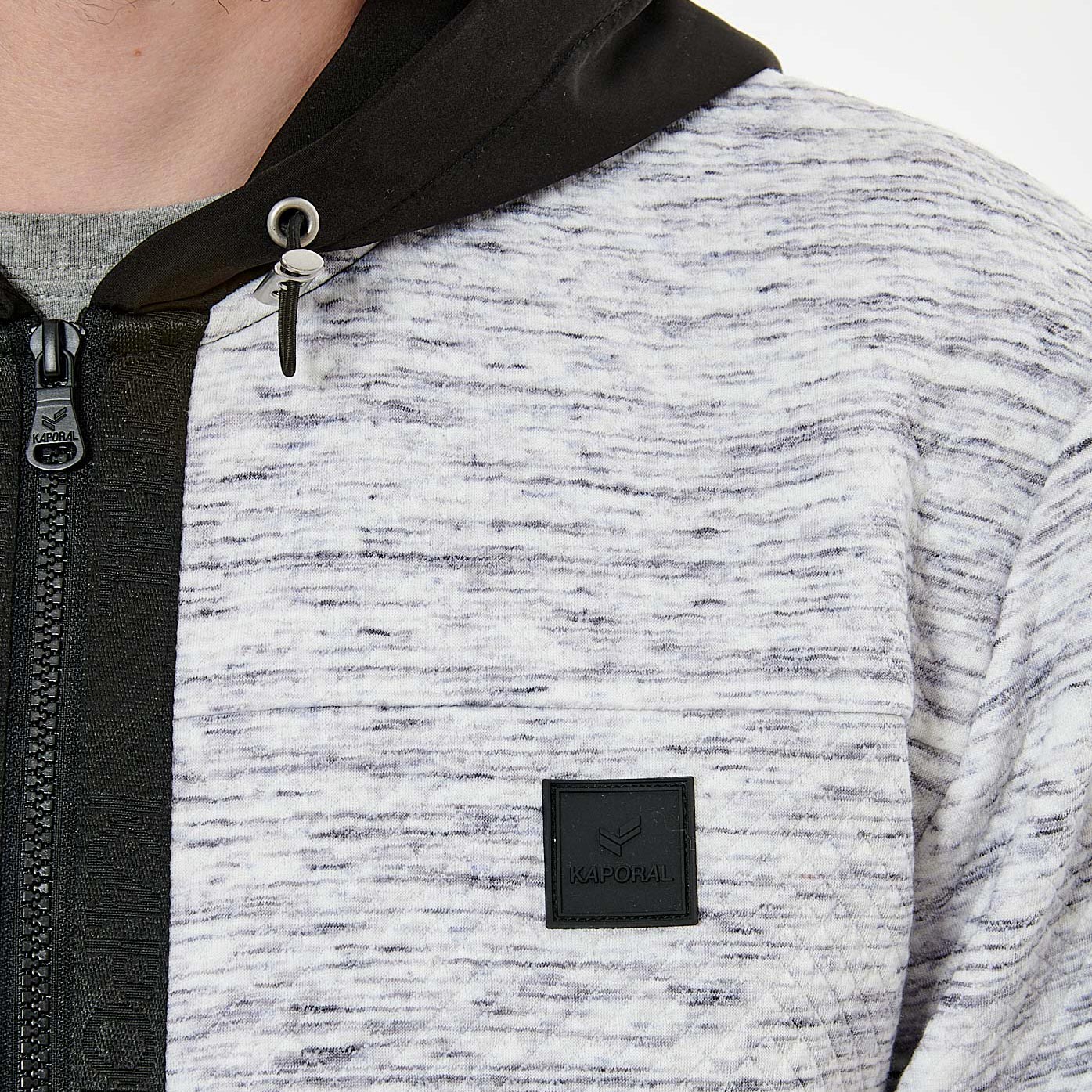 THEO   Sweat zippé gris homme