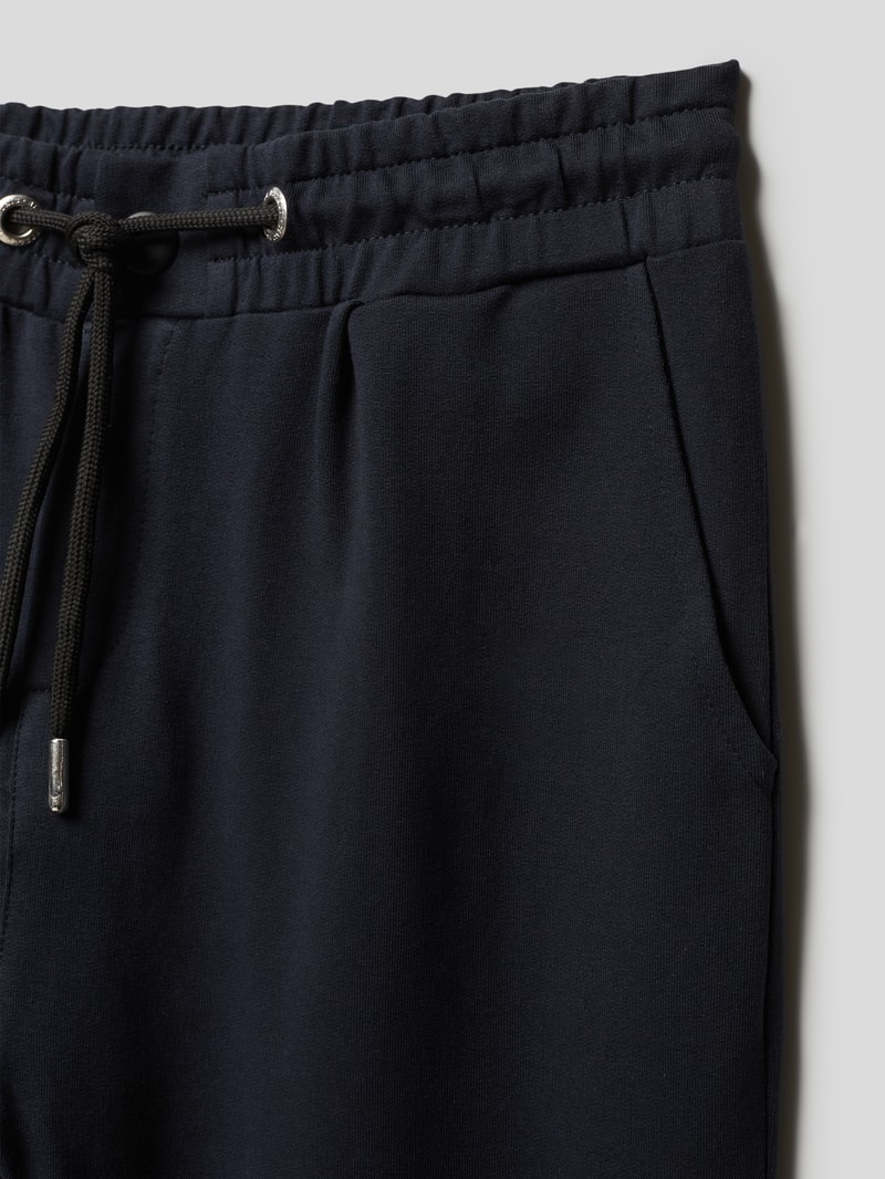 Sweatpants mit Eingrifftaschen in marineblau