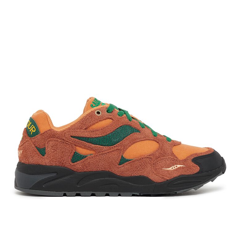 Saucony Colour Plus Companie Grid Shadow 2 forrest wander