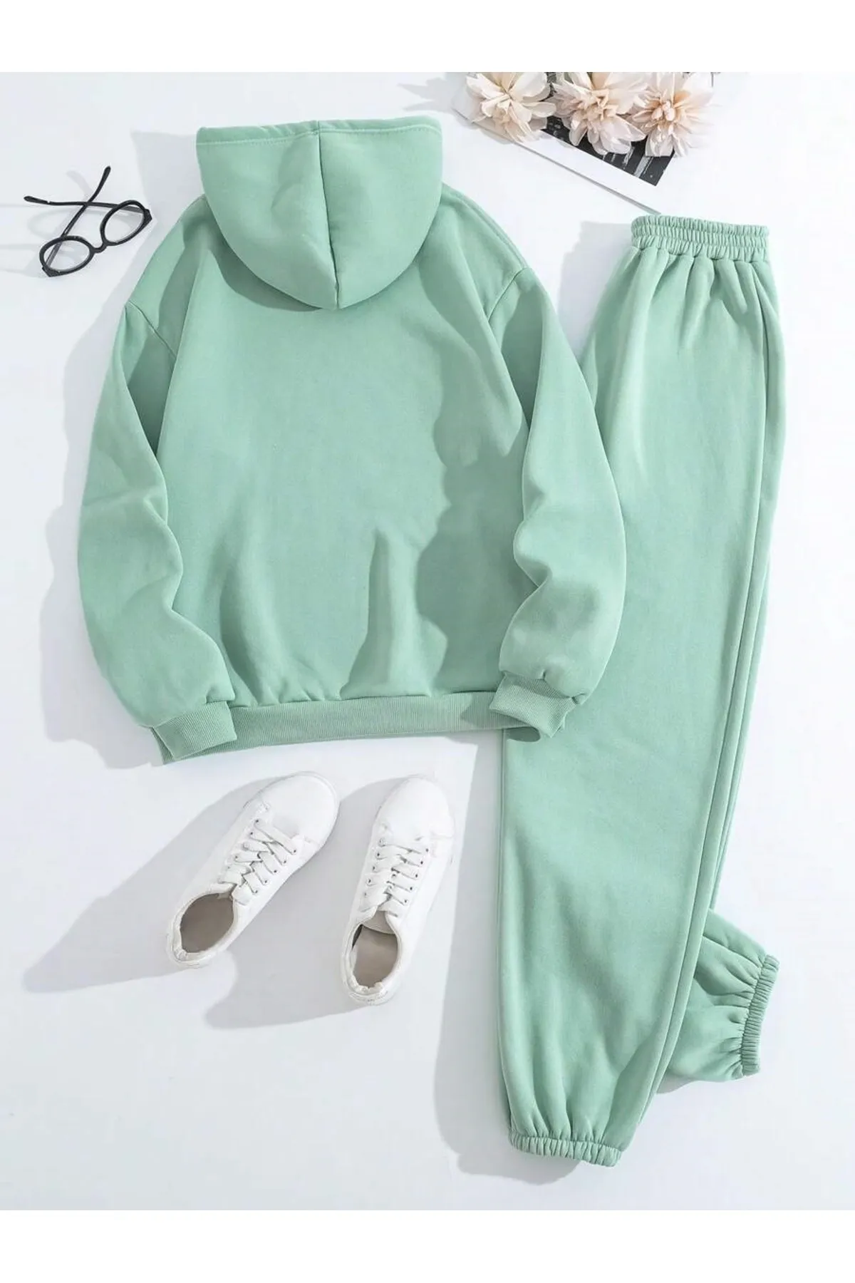 MOONBULL  Sport-Sweatsuit Set - Grün - Regular Fit