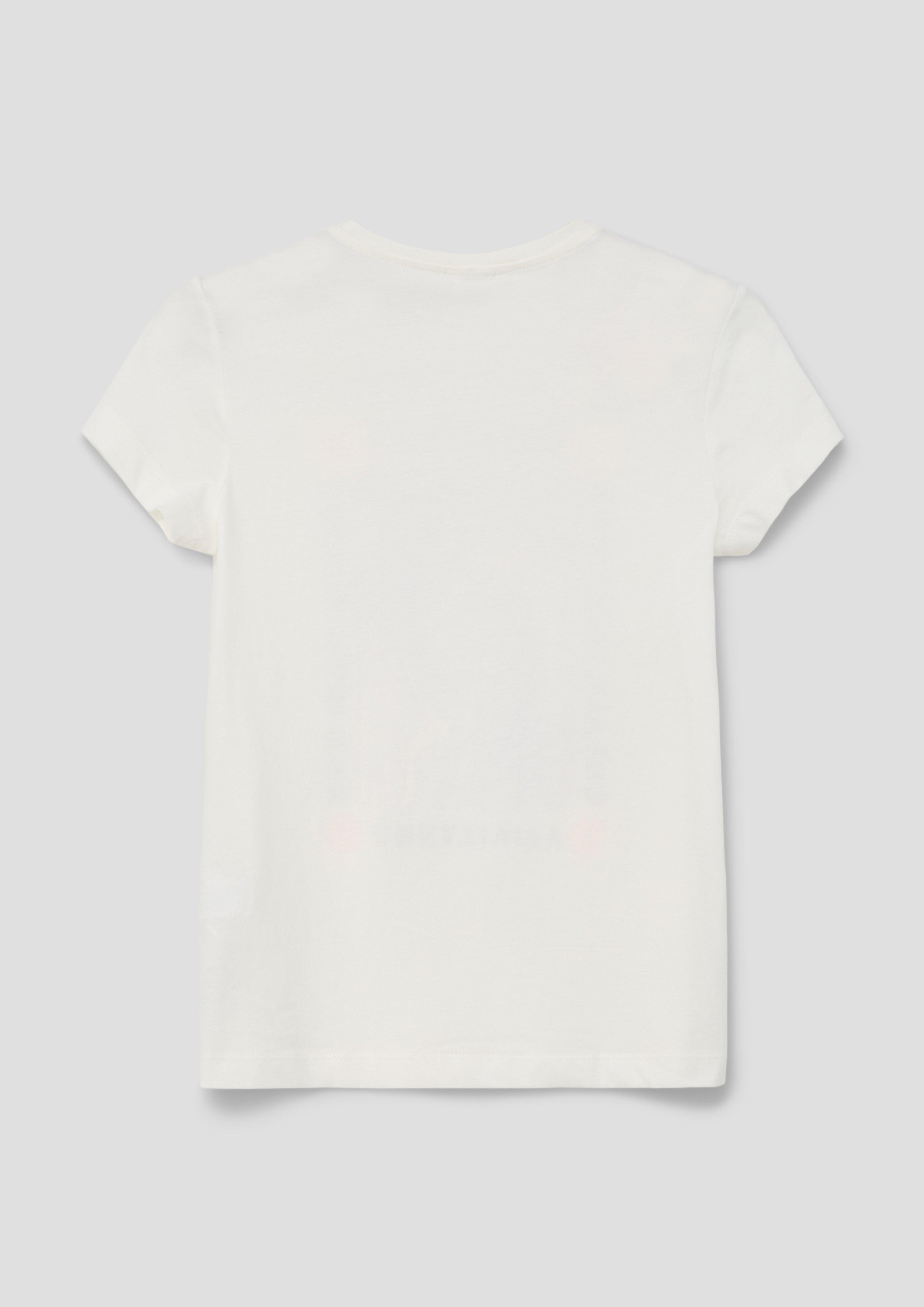 T-Shirt mit Frontprint  2142432-0210