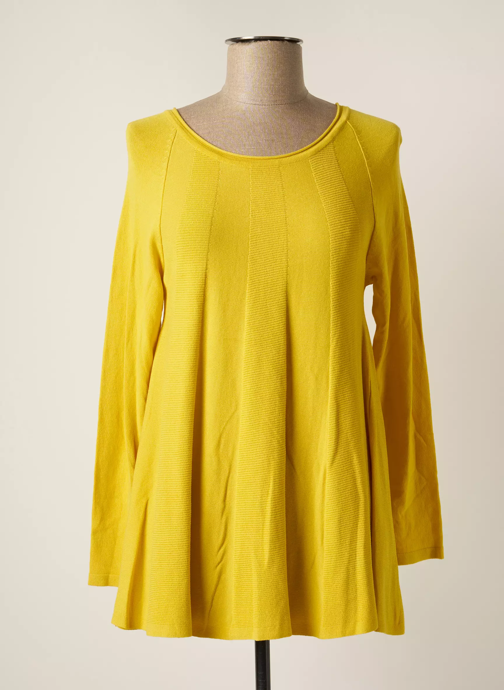 Tripode Pull Tuniques Femme couleur jaune