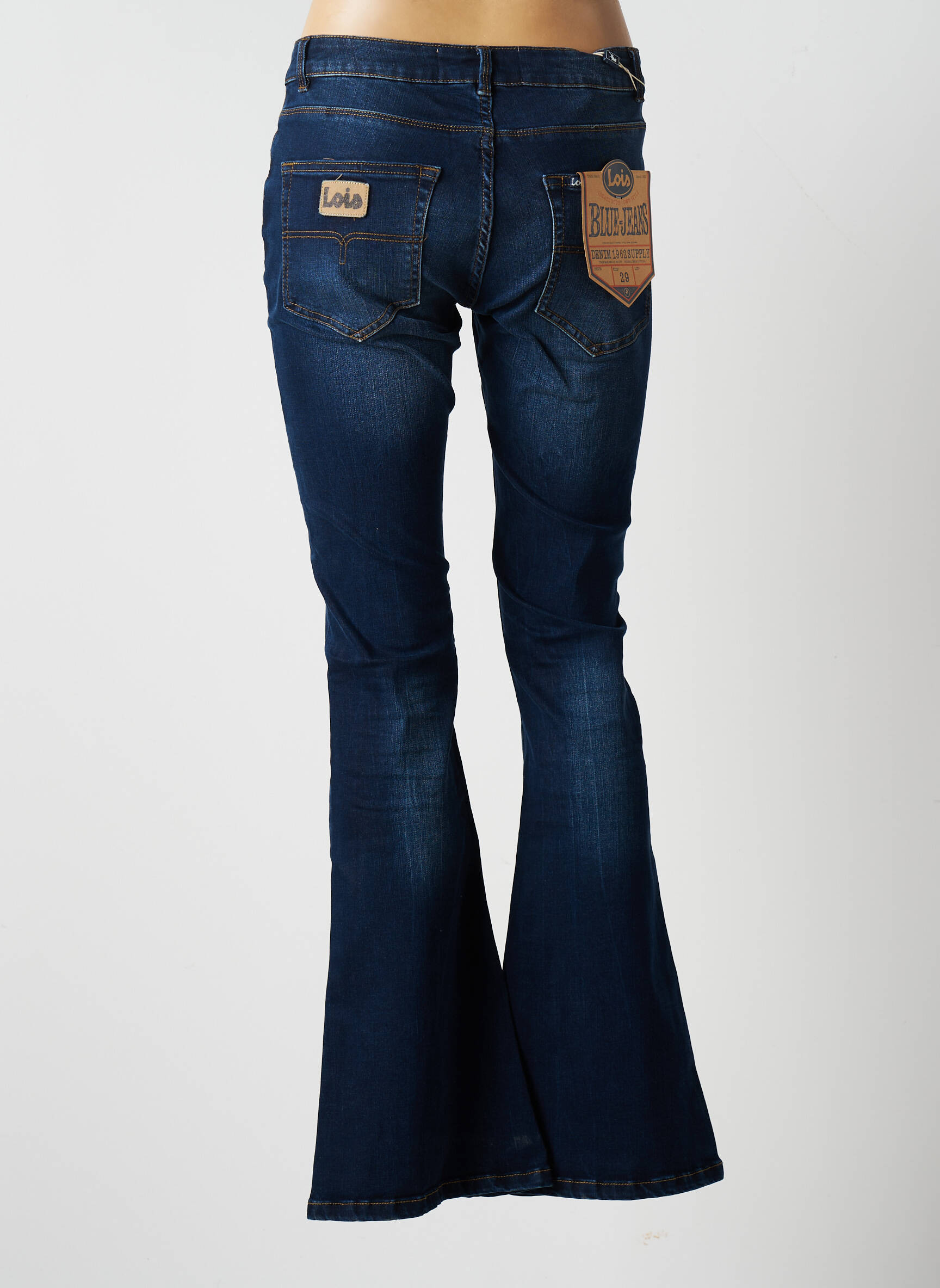 Lois Jean Flare Femme couleur bleu
