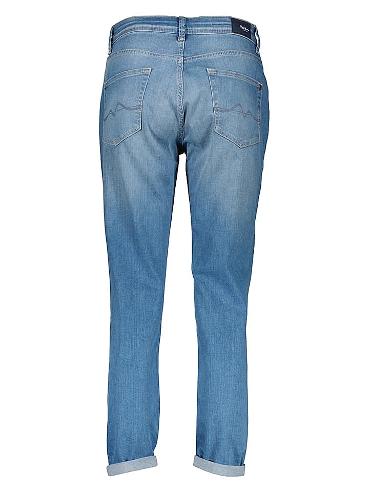 Pepe Jeans Jeans - Mom fit - in Blau günstig kaufen W27/L32