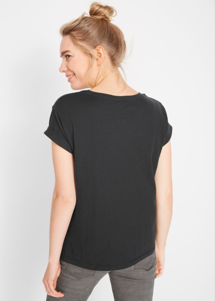 Boxy-Shirt, Kurzarm