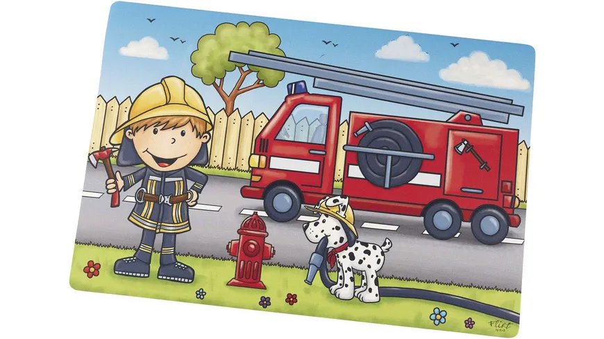 Ritzenhoff & Breker Platzmatte Feuerwehrmann Bernie 30x45 cm