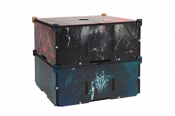 Card Storage Case Small: Inferno