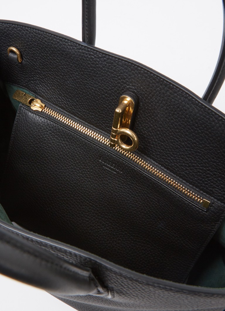 Burberry Hampshire leather handbag with detachable shoulder strap