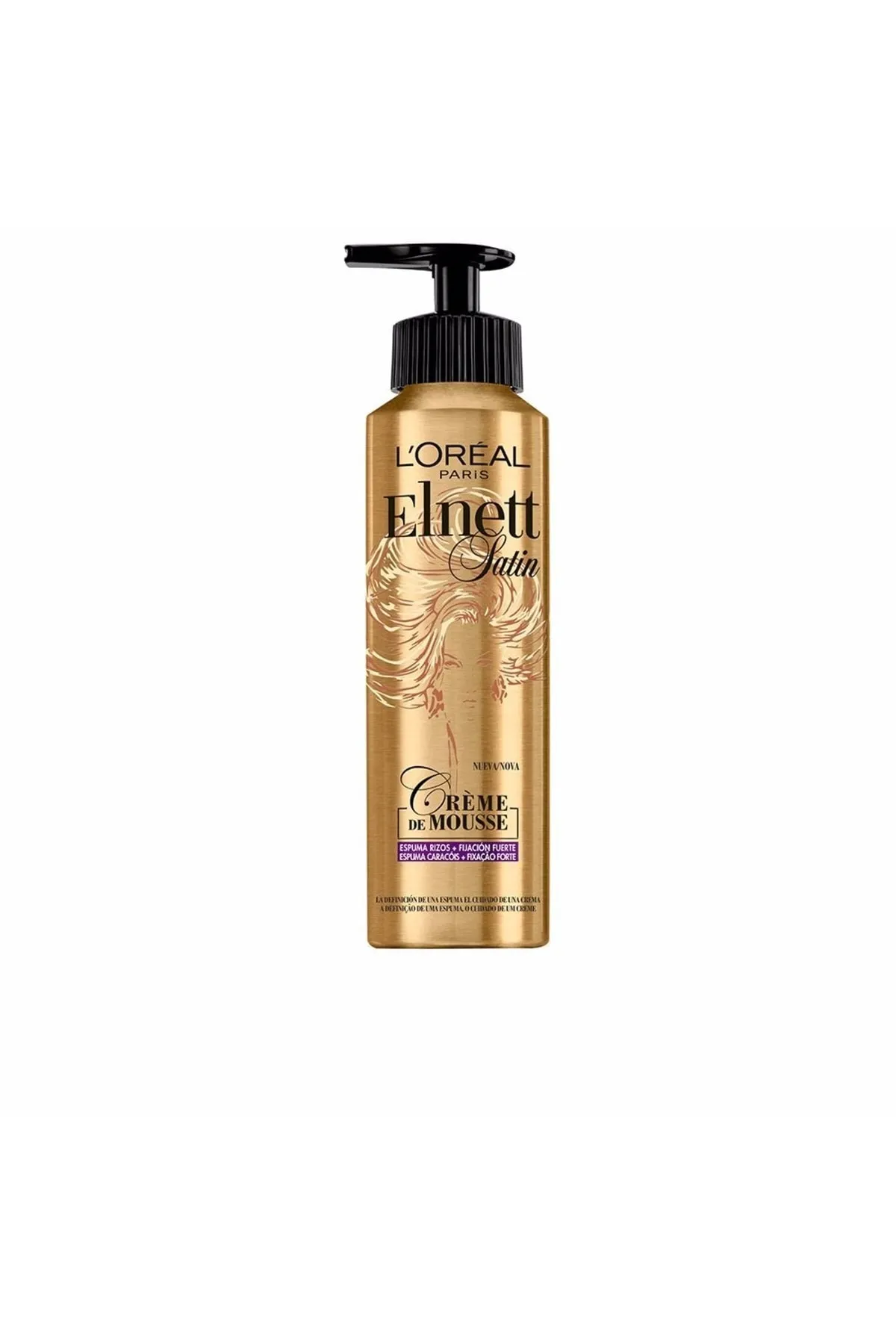 L&'Oreal Paris  Elnett Crème De Mousse Rizos L'Oréal Paris 200 ml