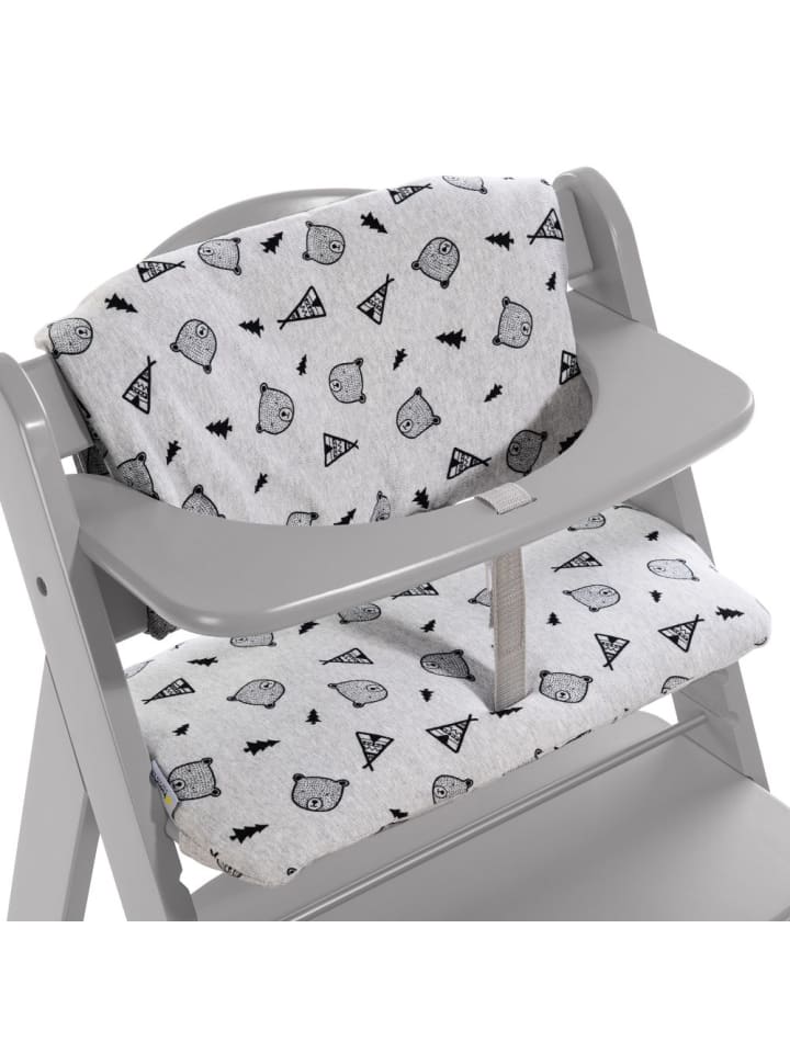 Hauck Hochstuhl Alpha Plus Grau - im Sparset inkl. in beige,schwarz günstig kaufen onesize