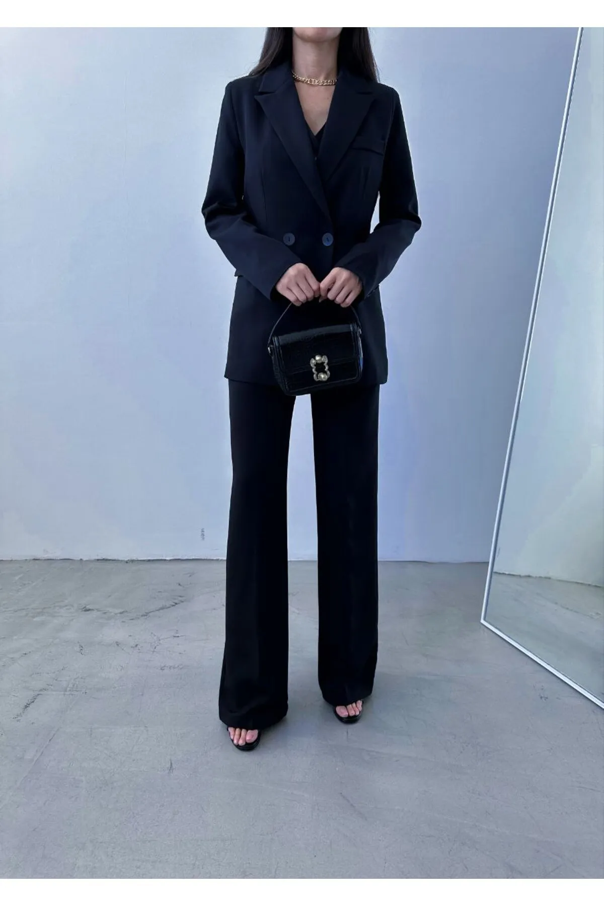 SONREİR  JACKE WESTE HOSE 3-TEILIGES DAMENANZUGKLEID