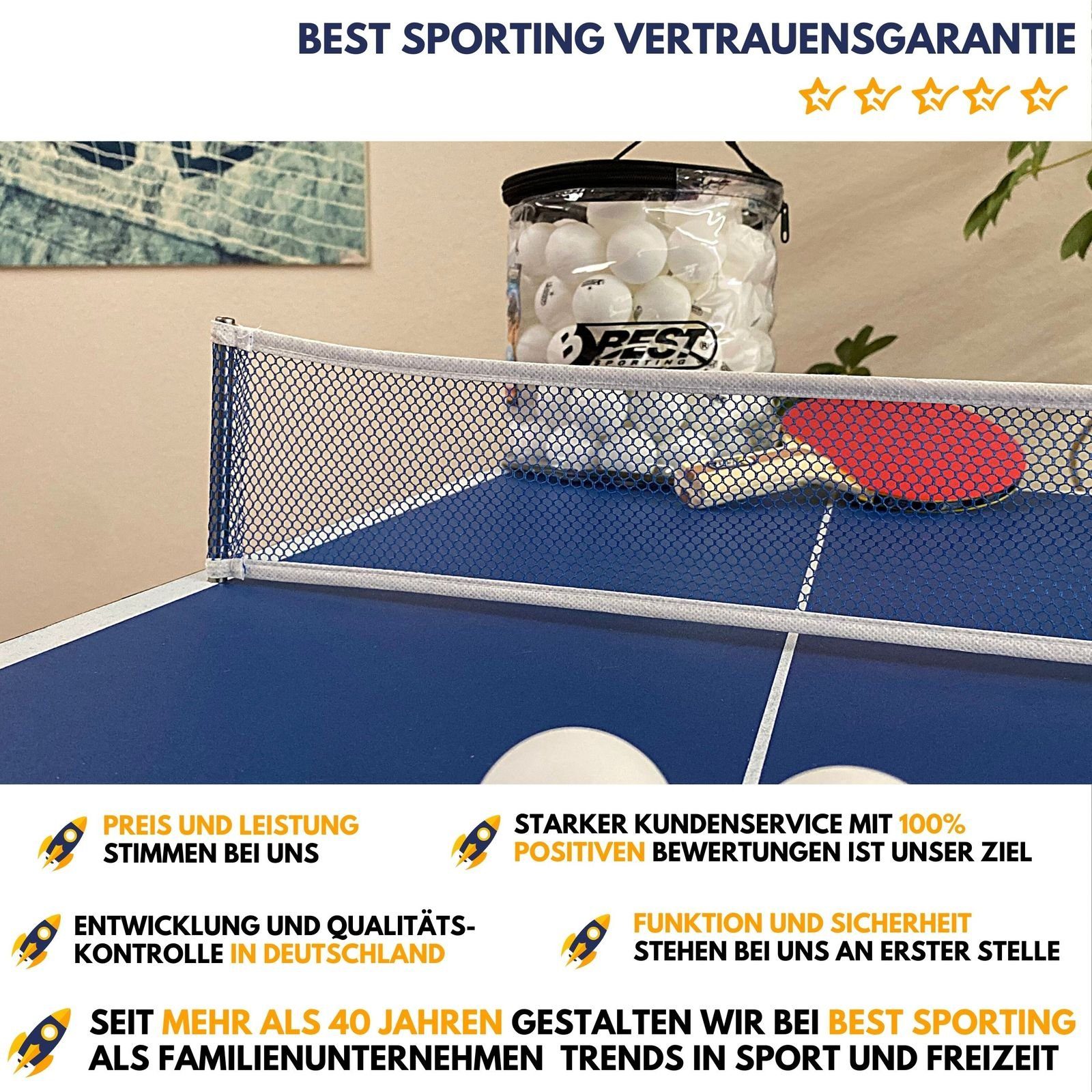 Best Sporting Tischtennisball