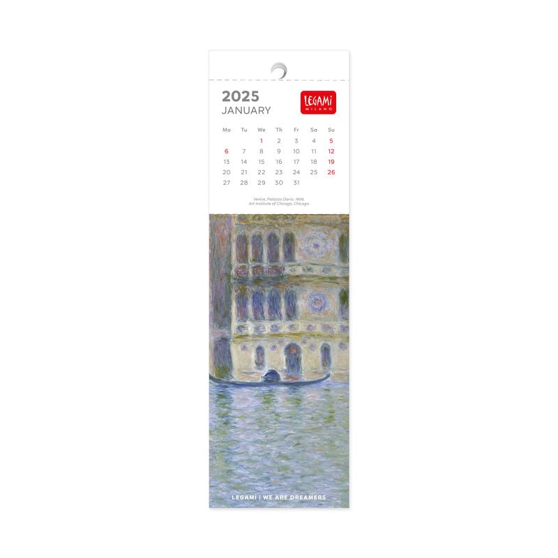 Záložkový kalendár 2025 - 5,5 x 18 cm
