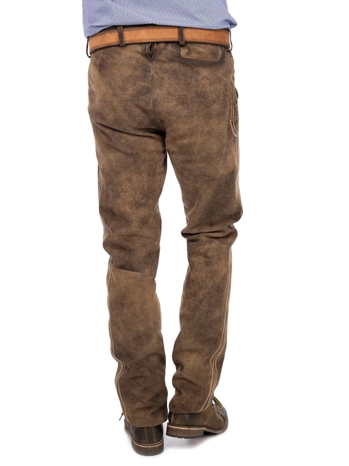 MADDOX Lederhose BARMSEE in braun günstig kaufen