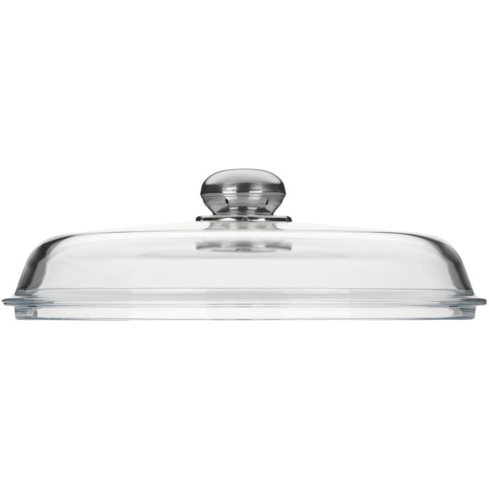 Silit Glasdeckel mit Edelstahlgriff, 28 cm