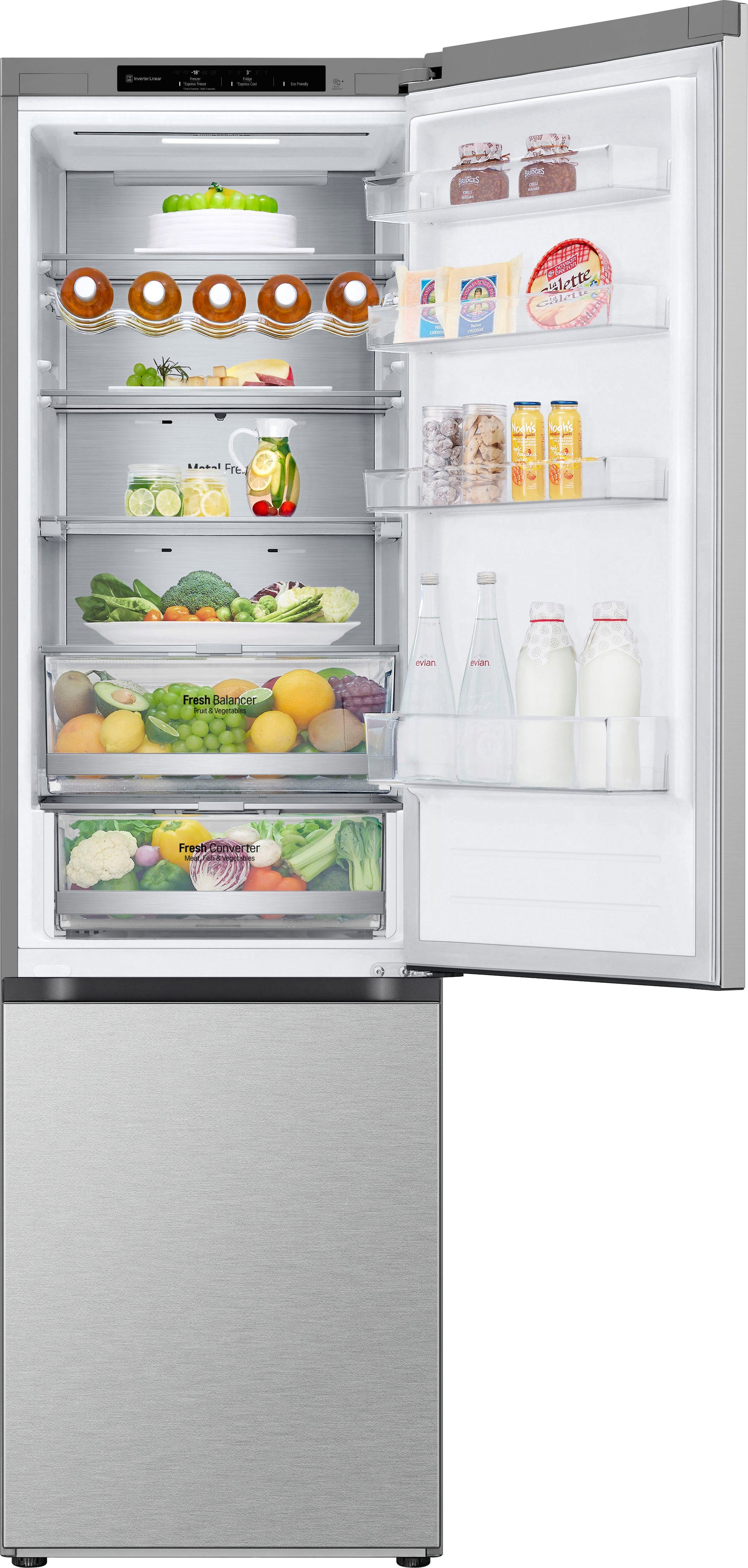 LG Kühl-/Gefrierkombination Serie 7 GBV7280CMB, 203 cm hoch, 59,5 cm breit