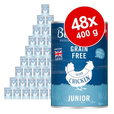 Sparpaket Butcher's Original Grainfree Junior 48 x 400 g