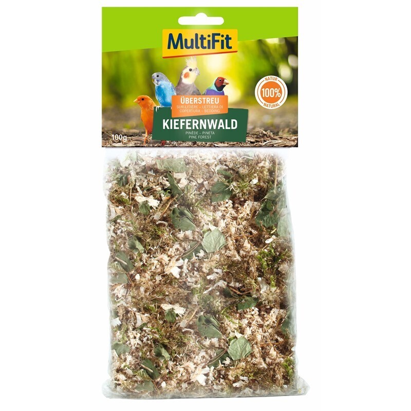 MultiFit Streu & Sand MultiFit Überstreu Kiefernwald 100 g