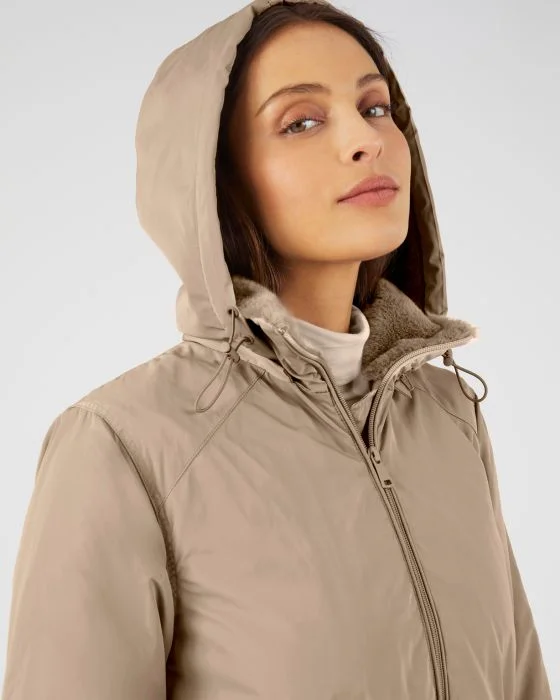 Parka intérieur imitation fourrure