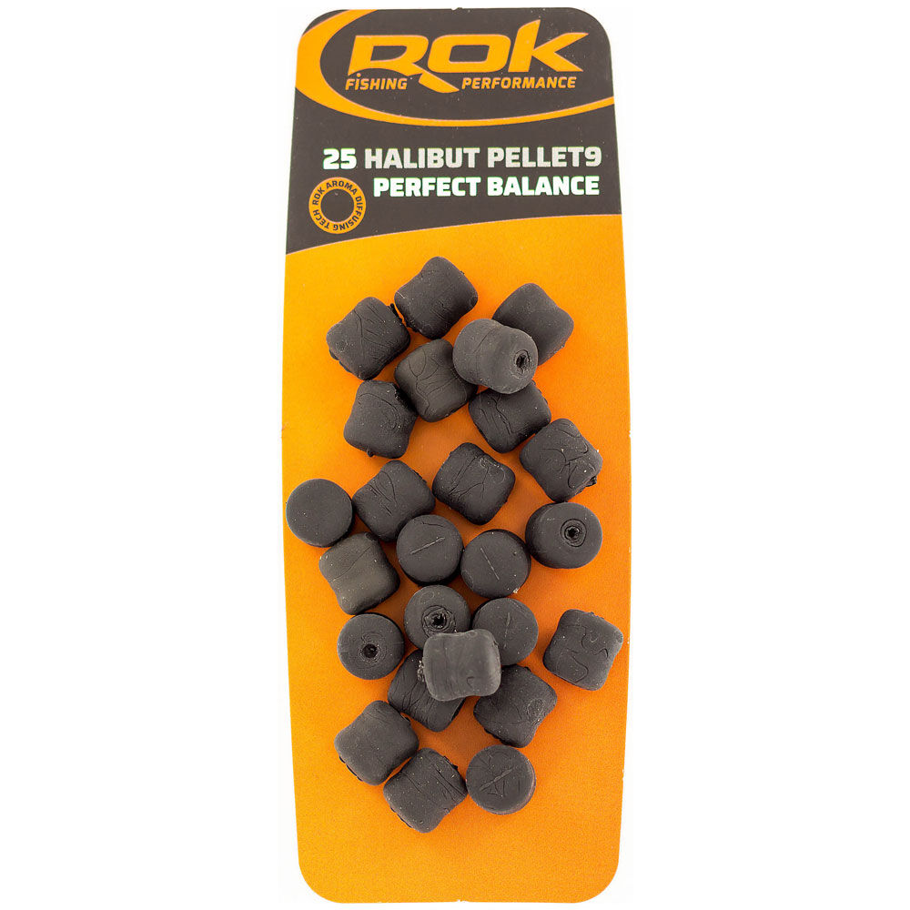 Rok Halibut 9mm Perfect Balance Artificial Carp Pellets (x20)