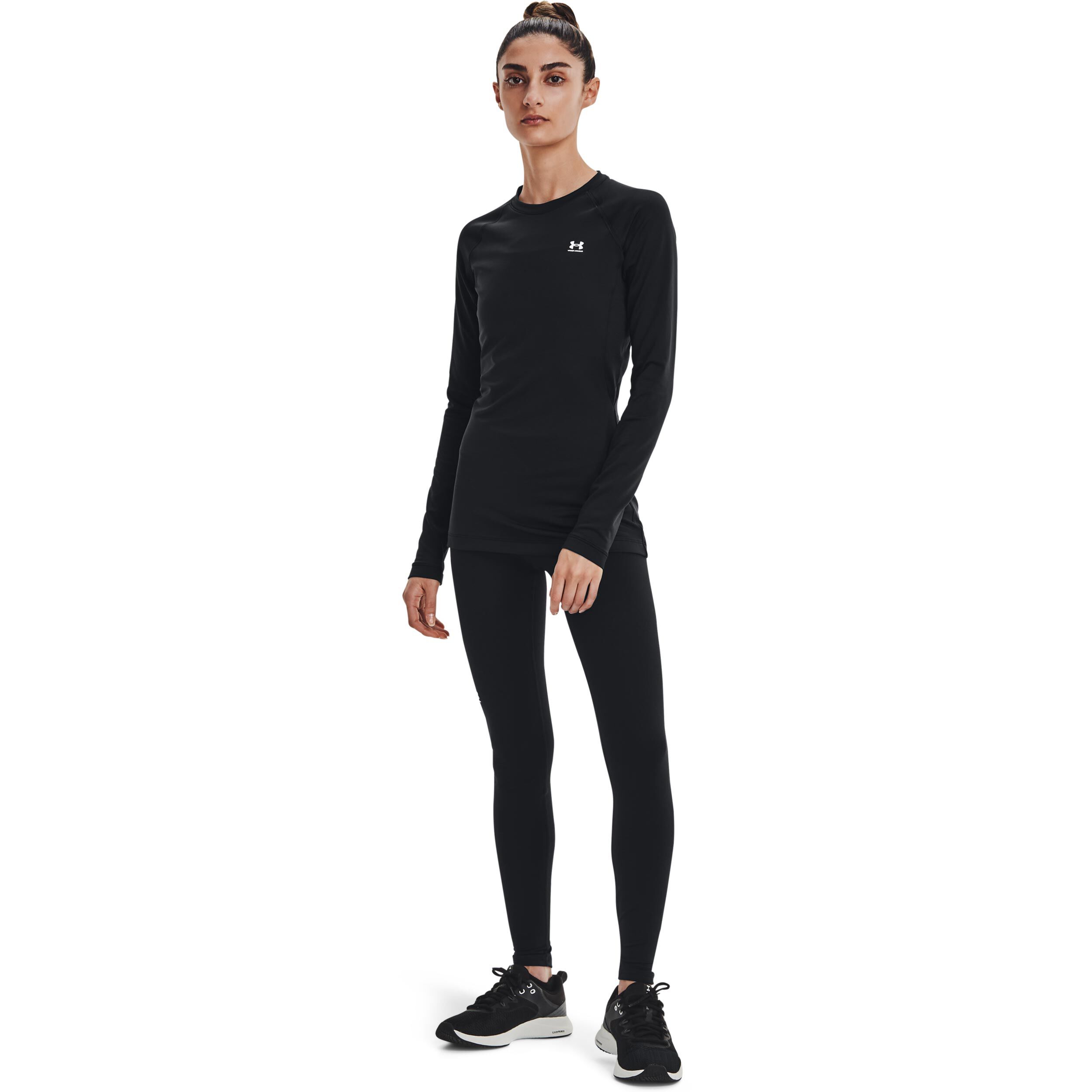 Authentics Crew Longsleeve Damen - Schwarz