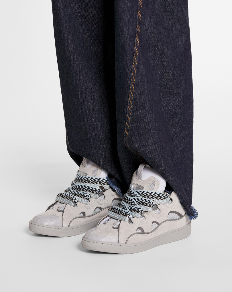 SNEAKERS CURB EN CUIR