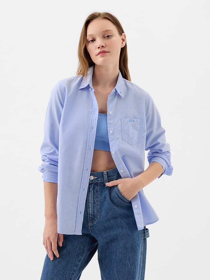 GAP Hemd in Hellblau günstig kaufen
