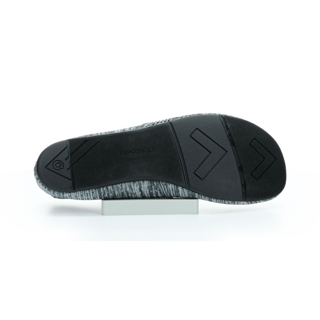 Xero Shoes Phoenix Grey Knit Barfuß-Ballerinas