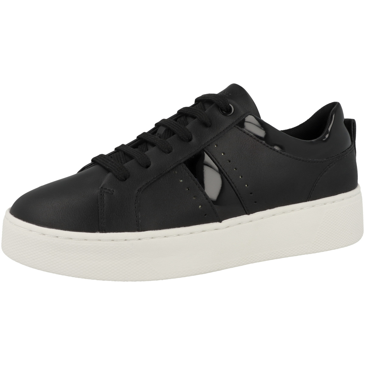Geox D Skyely A Sneaker Low schwarz