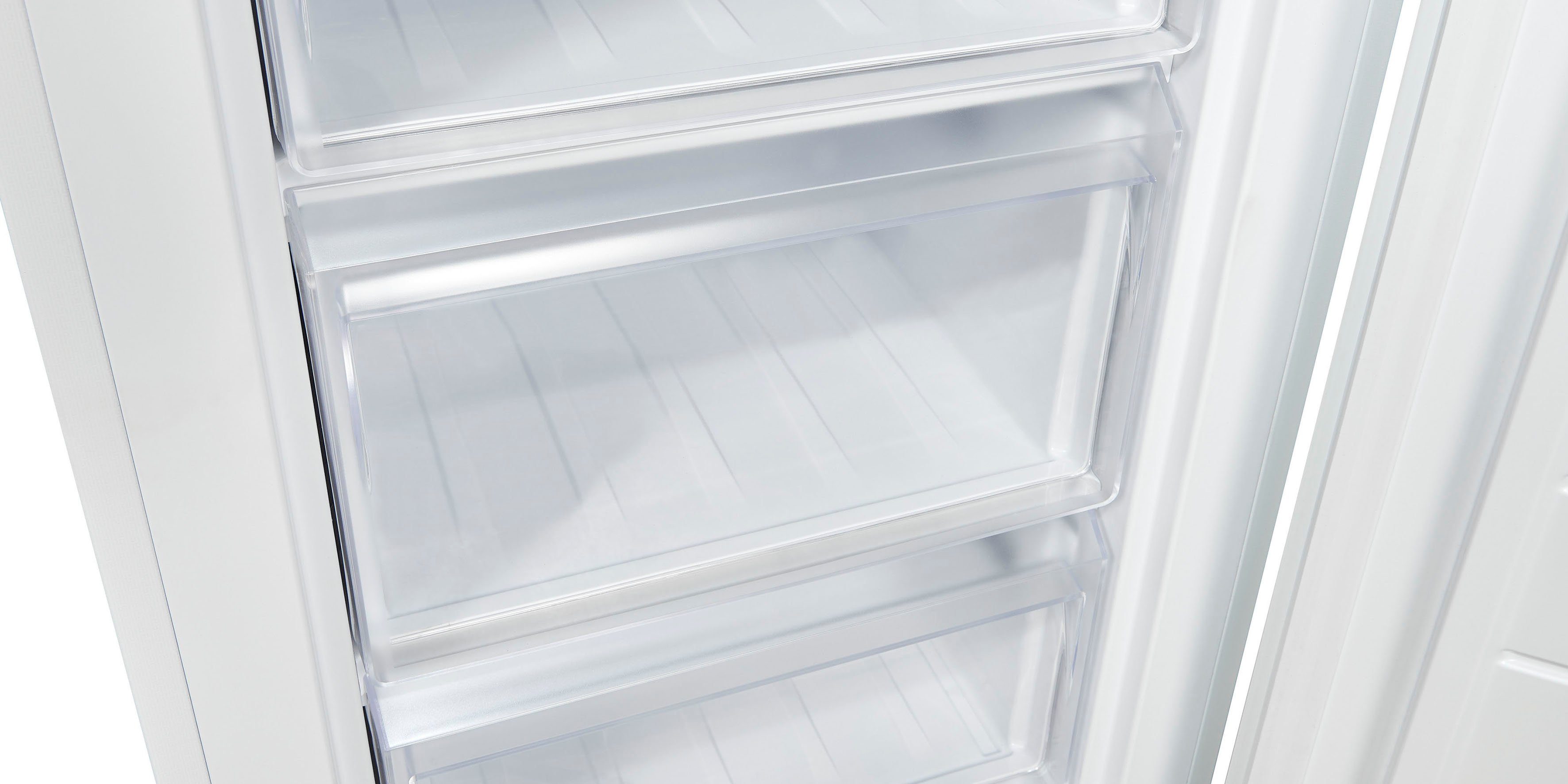 exquisit Gefrierschrank GS81-040C weiss, 85,5 cm hoch, 54,5 cm breit