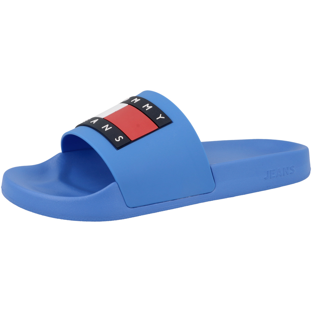 Tommy Hilfiger Tommy Jeans Flag Pool Slide Essentials Badelatschen blau