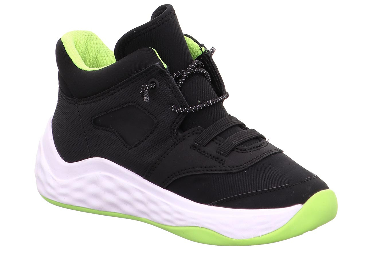 BOUNCE - Schwarz/GelbSneaker high mit Schnürung