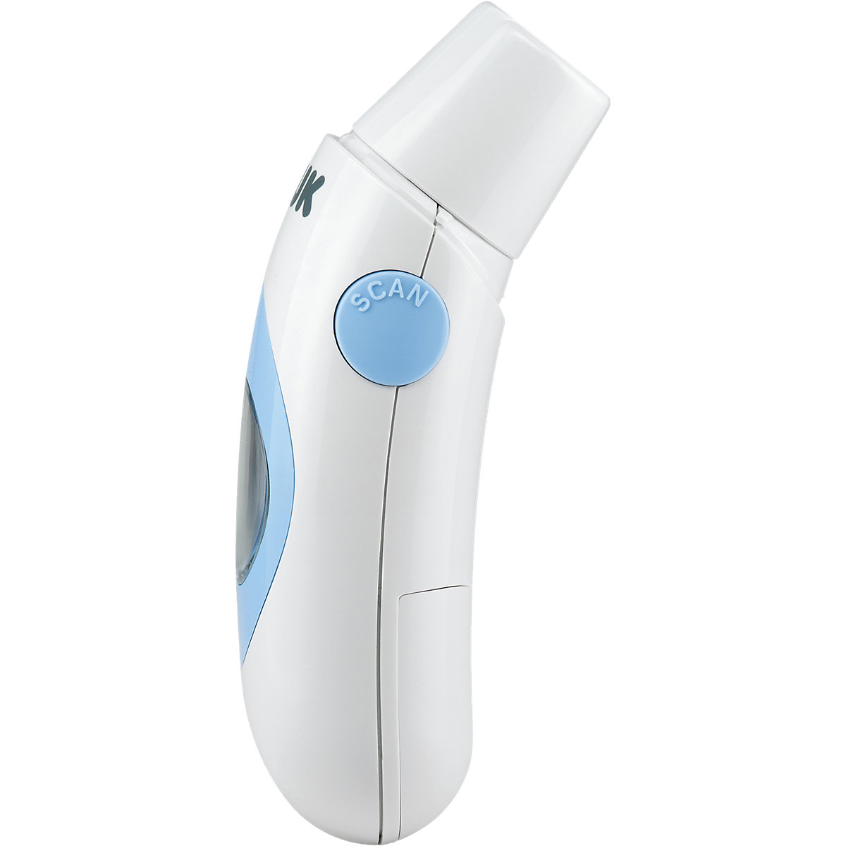 NUK Baby Thermometer Flash, berührungslose Fiebermessung an der Stirn durch Infrarotsender, sekundenschnell und hygienisch