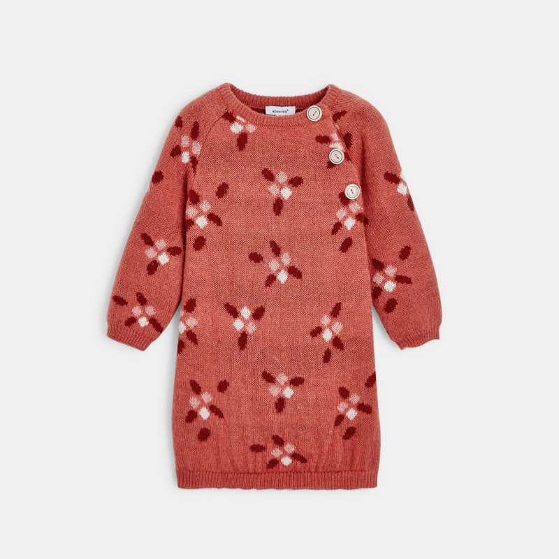Robe pull bébé fille