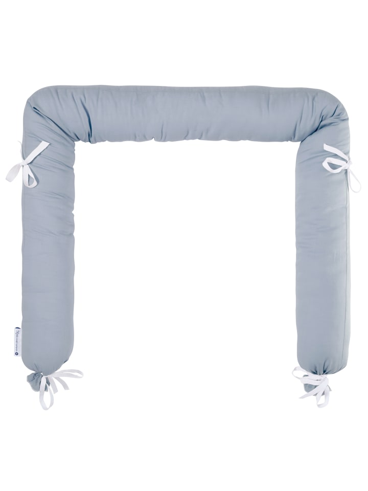 nordic coast company  Bettschlange in Blau - (L) 180 cm günstig kaufen onesize