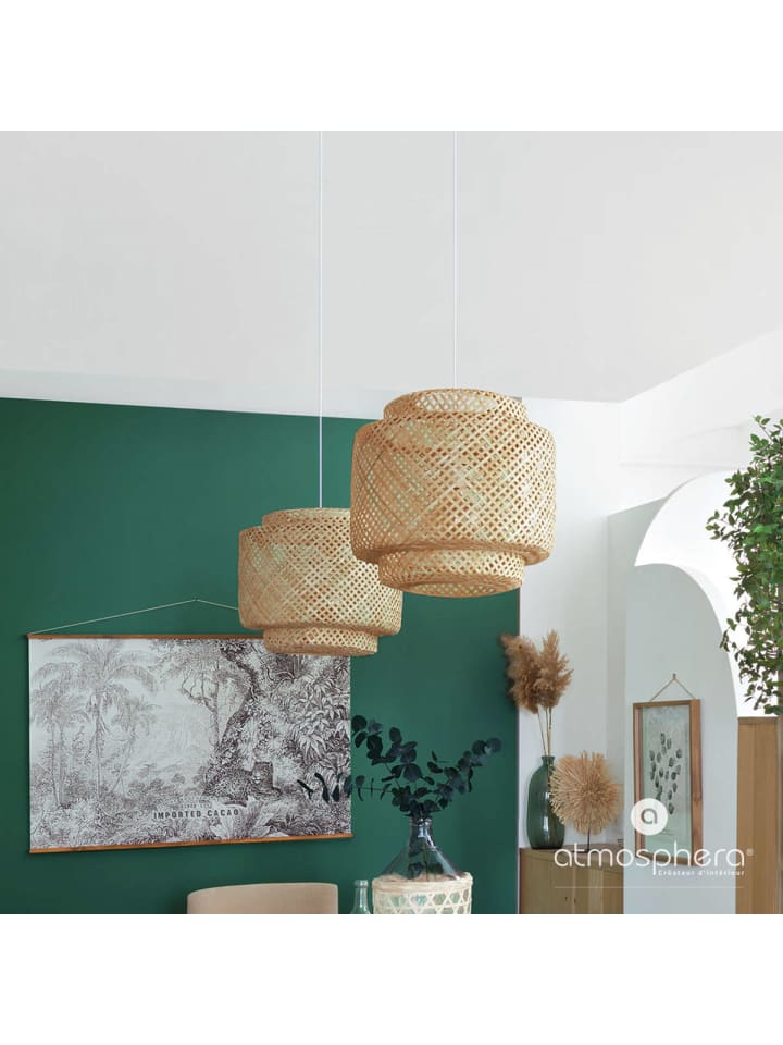 Atmosphera Créateur d'intérieur Hängeleuchte in beige günstig kaufen onesize