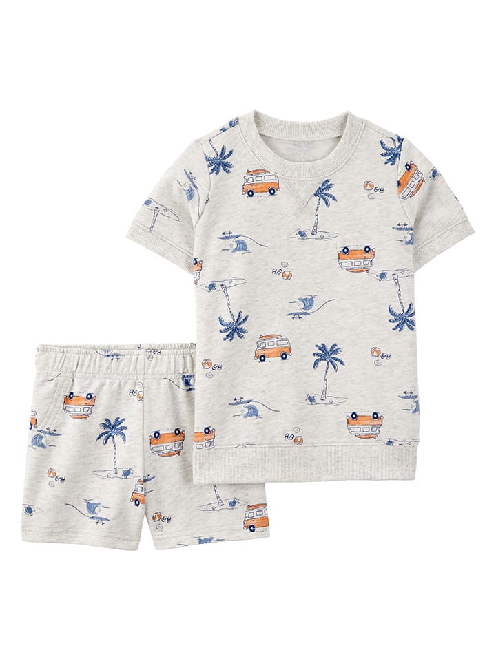 carter's 2tlg. Outfit in Grau günstig kaufen