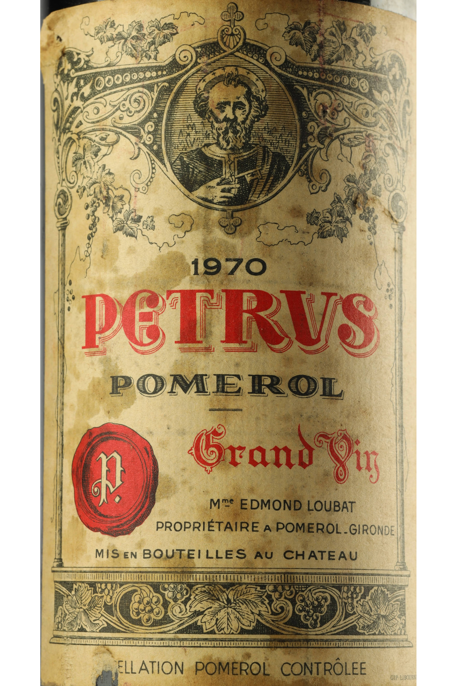 Petrus 1970, Pomerol