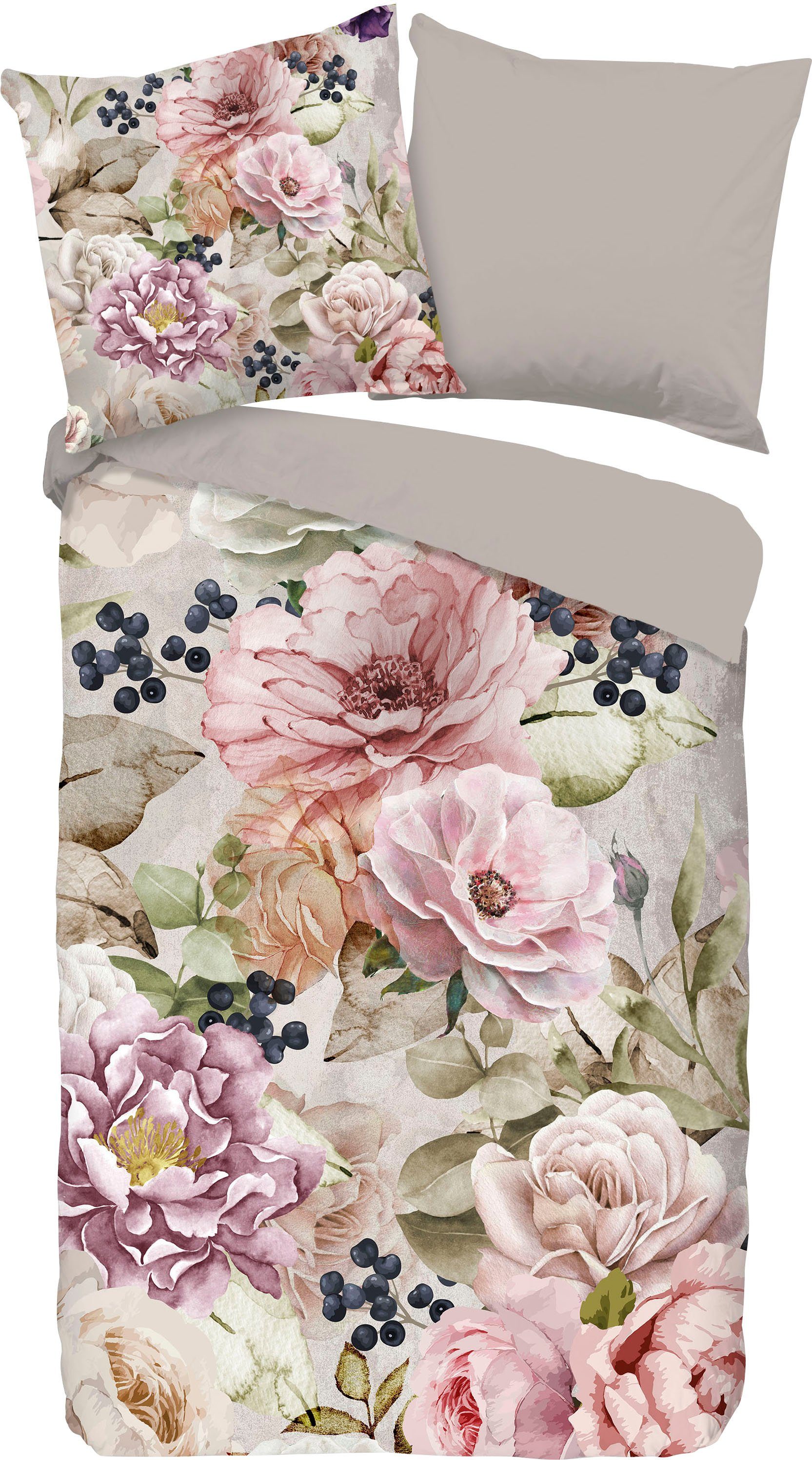 Wendebettwäsche Jin, PURE luxury collection, Renforcé, 2 teilig, 100% Mikrofaser