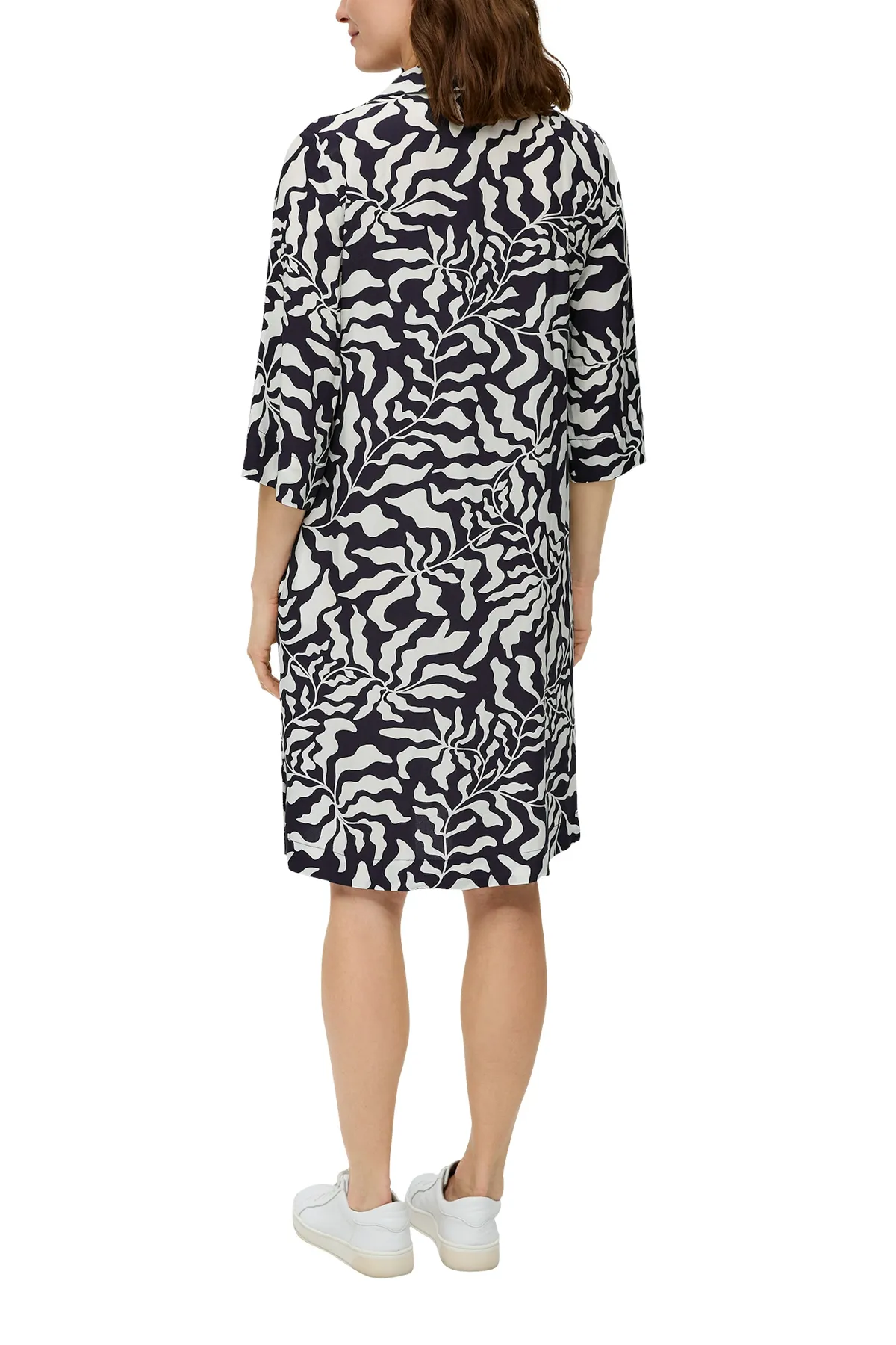s.Oliver  Lässiges Kleid mit Allover-Print