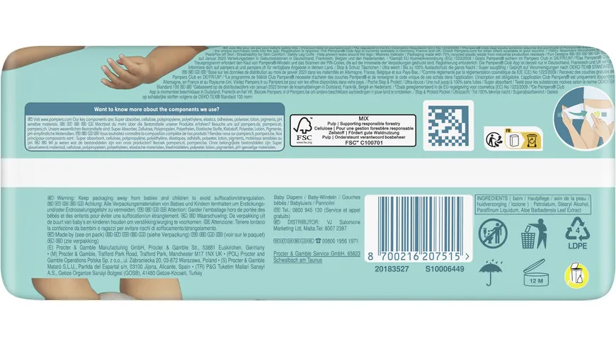 Pampers Premium Protection Windeln