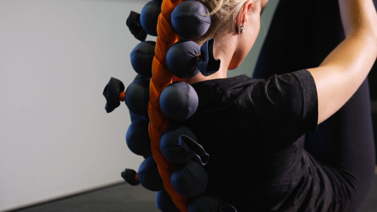 Pilamo All-in-One Fitnessgerät, Trainingsgerät und Trainingshilfe Orange/Grau