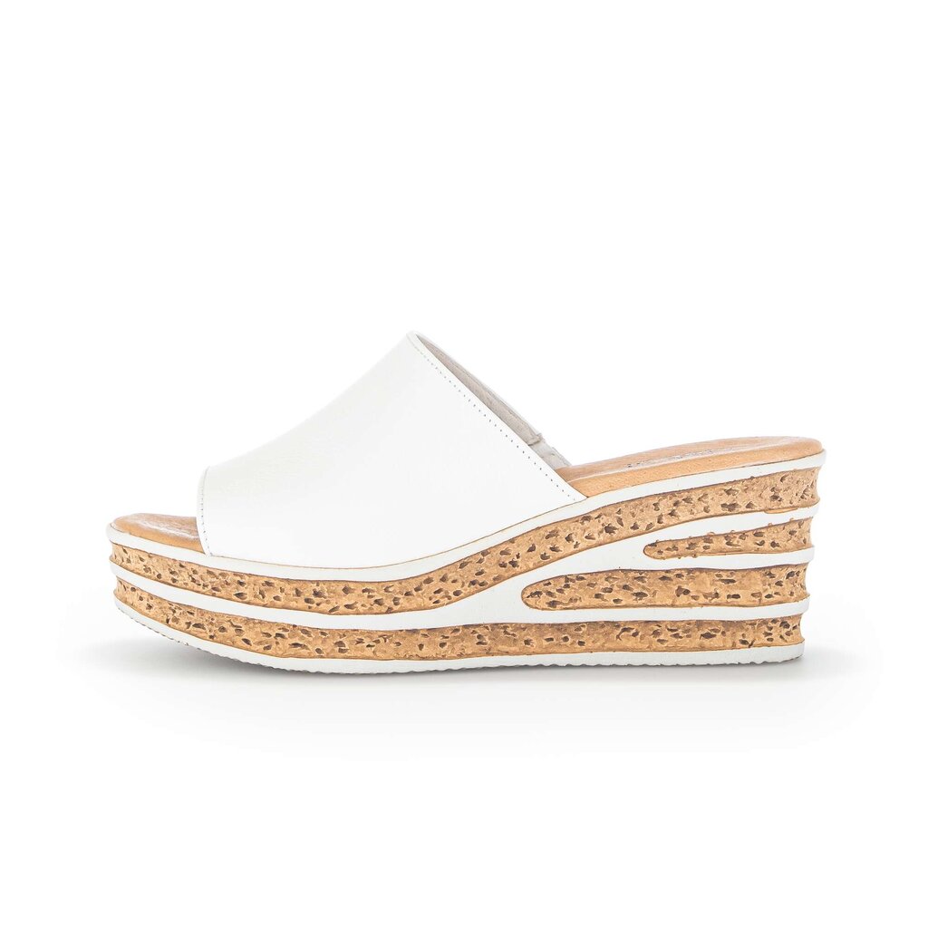 Gabor fashion Pantolette weiß