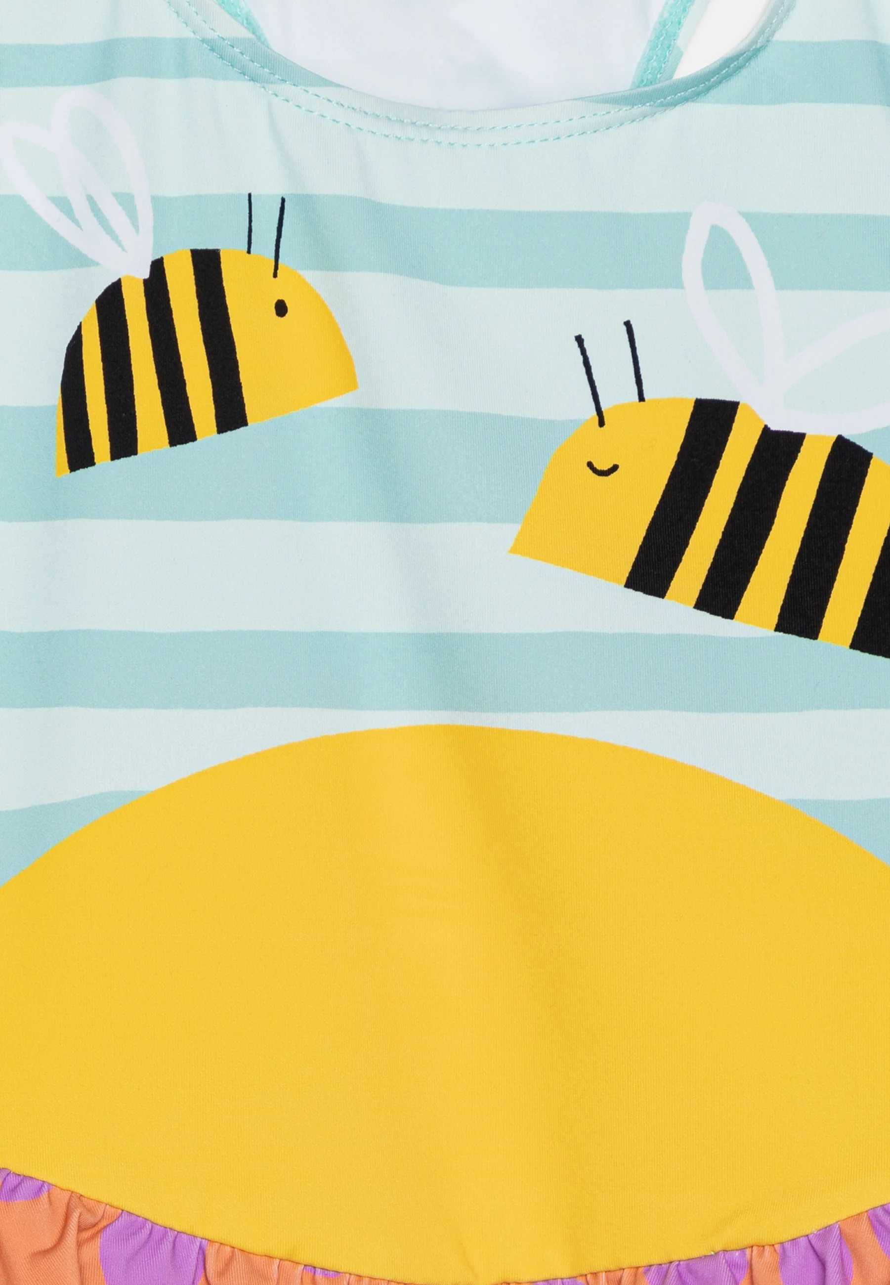 Stella McCartney Kids BAÑADOR NIÑA RAYAS IRREGULARES - Bañador
